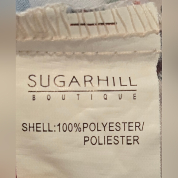 NWOT Sugarhill Striped Bicycle Print Top - Picture 7 of 7